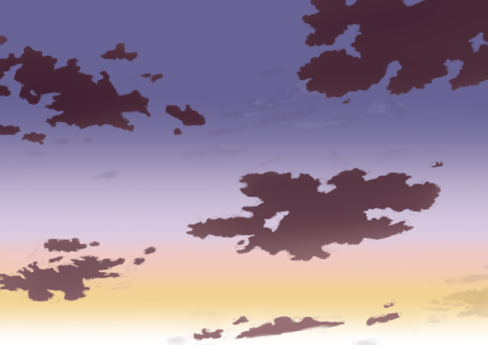 クリスタ 背景画 夕空 夕焼けの描き方について考察 Clip Studio Paint