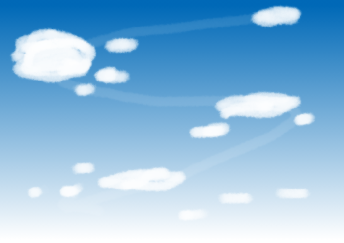 雲の基礎の描き方2