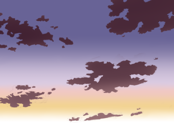 クリスタ 背景画 夕空 夕焼けの描き方について考察 Clip Studio Paint