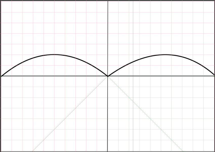 パースにおける視円錐とは何か 画角は何度にするべきか 対角線の消失点とは何か