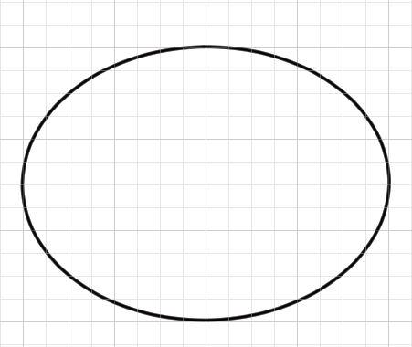 楕円の描き方 及びクリスタで楕円や円柱を描く方法 一点透視図法と二点透視図法