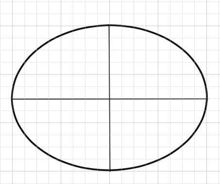 楕円の描き方 及びクリスタで楕円や円柱を描く方法 一点透視図法と二点透視図法