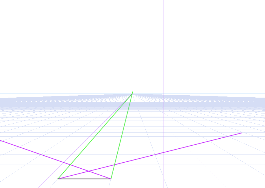 楕円の描き方 及びクリスタで楕円や円柱を描く方法 一点透視図法と二点透視図法