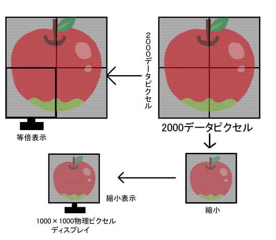 絵を縮小すると劣化する理由とキャンパスの適正サイズについて説明