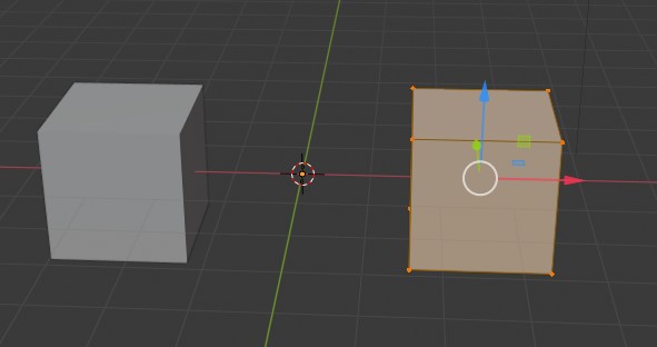 Blender2 左右対称にミラー 複製 コピー 転写させる方法メモ Mirror Modifierの使い方