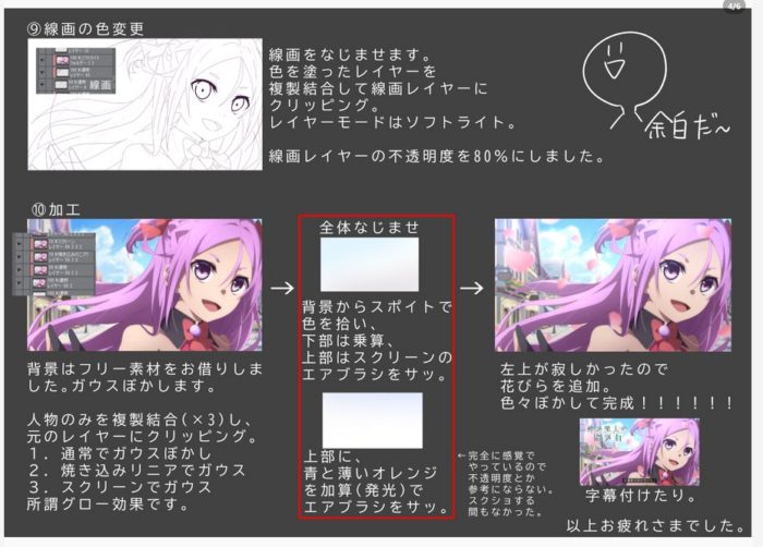 Pixiv アニメ塗りのやり方講座 メイキングまとめ ピクシブ